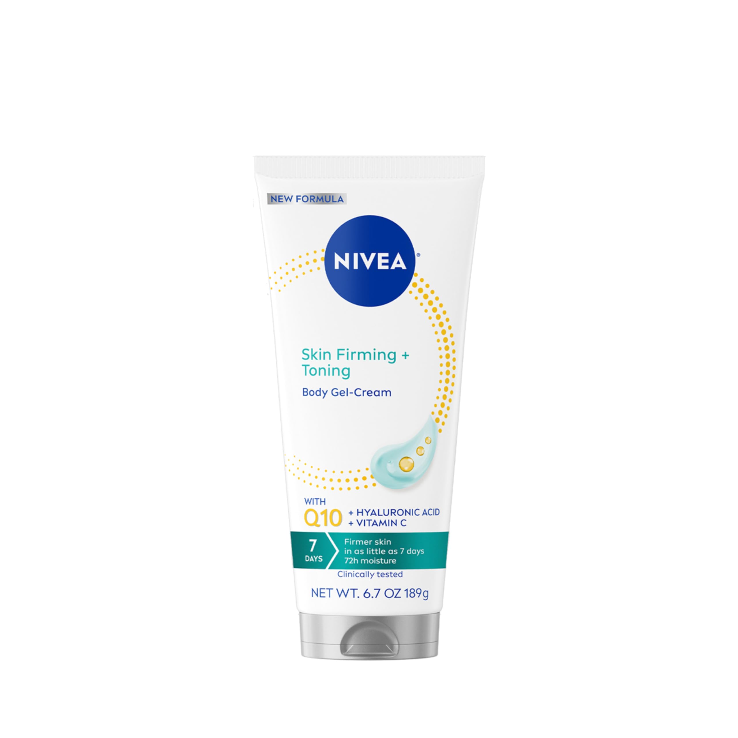 NIVEA tubo frontal 200 ml mostrando diseño y tamaño