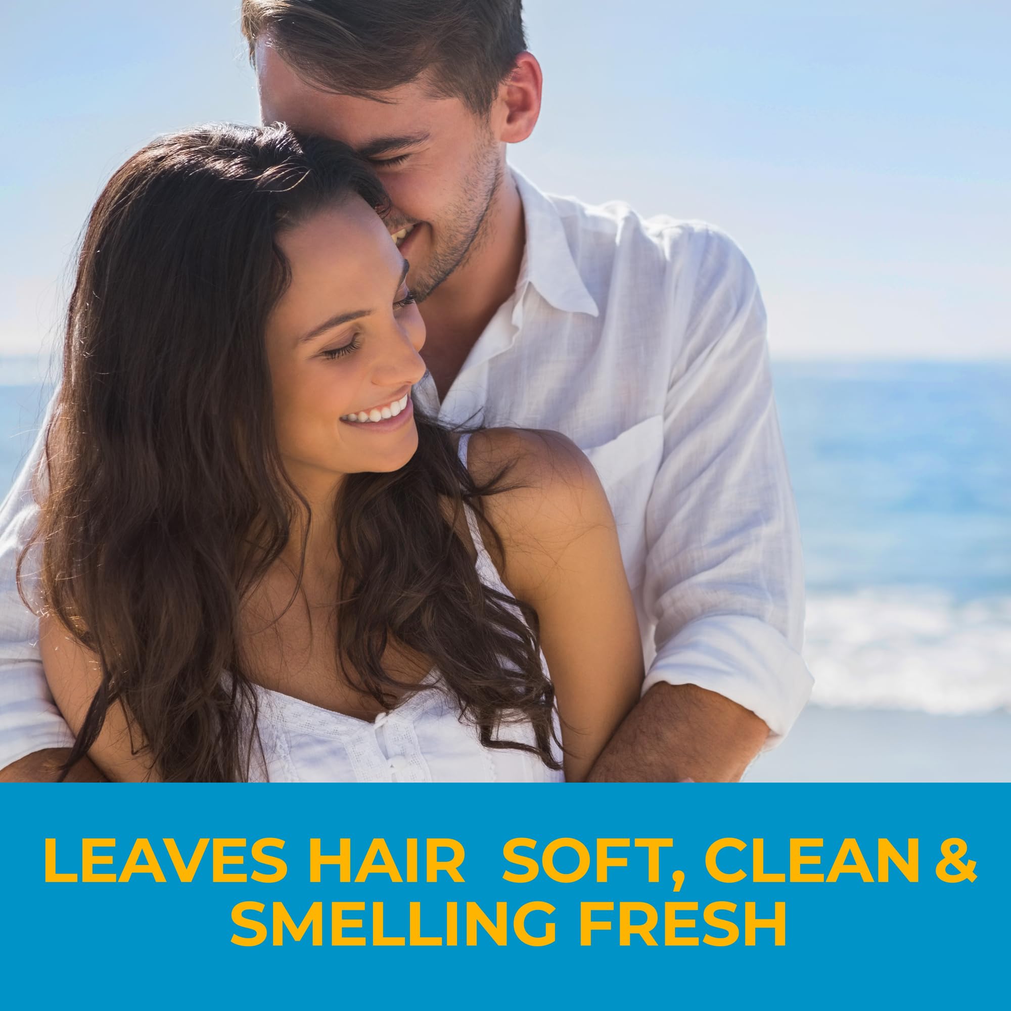 Nizoral en cabello teñido mostrando suavidad y compatibilidad del producto