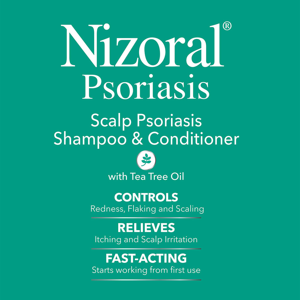 Nizoral aplicado en cuero cabelludo en ducha para alivio del picor