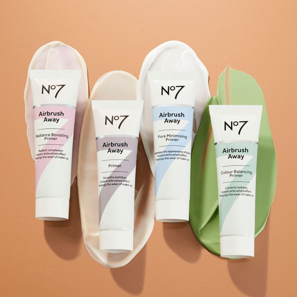 No7 envase 30ml junto a una moneda para comparar tamaño y portabilidad