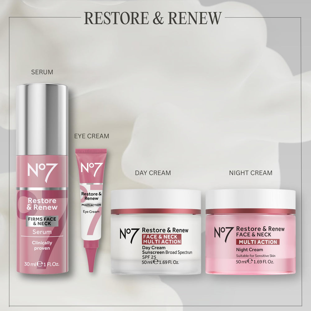 No7 crema en rutina lifestyle: producto integrado en rutina matutina para aspecto descansado