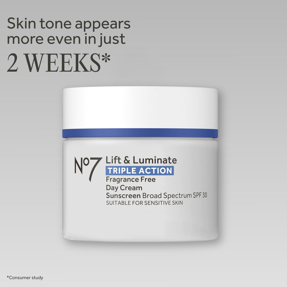 No.7 crema textura ligera sobre piel con acabado hidratante