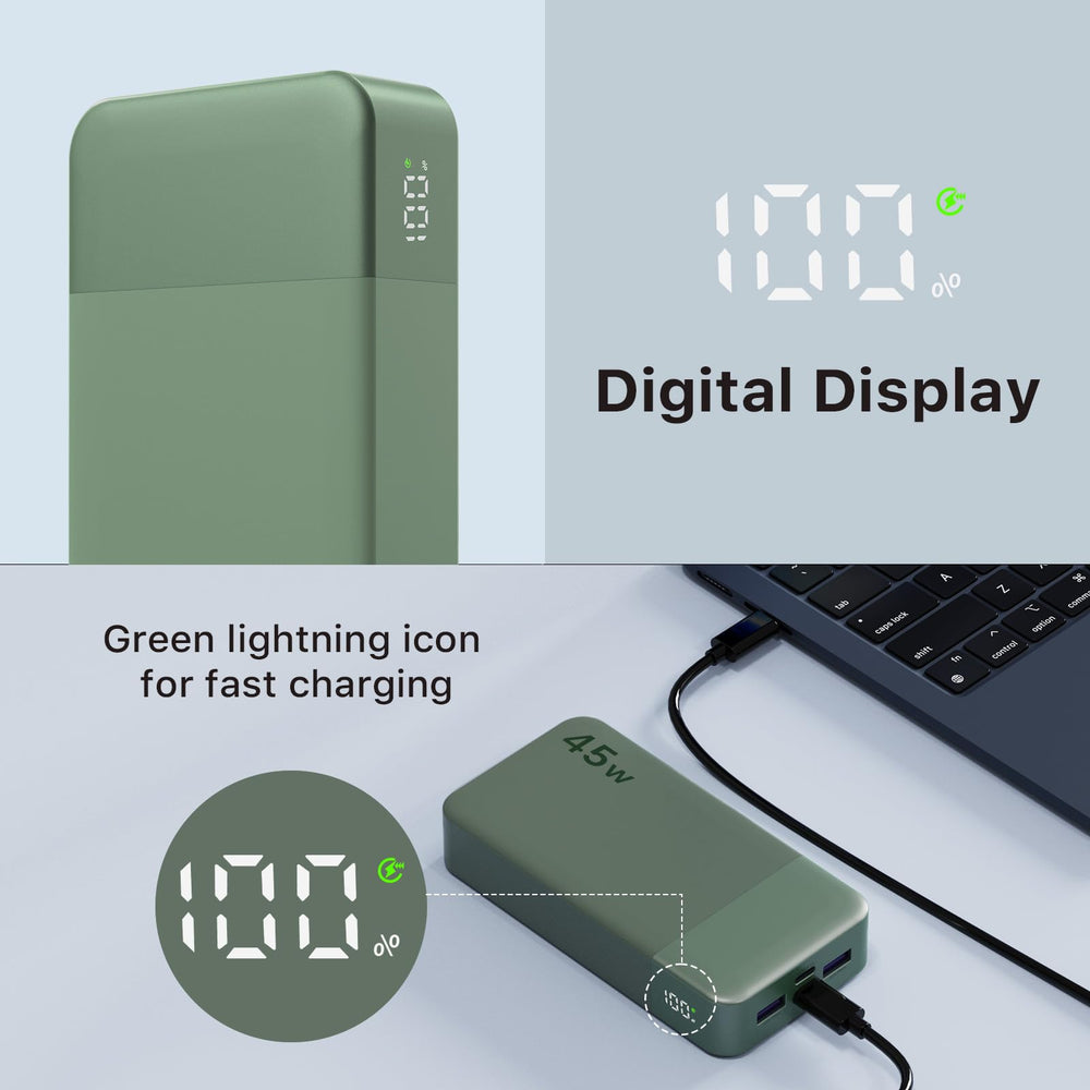 NOBIS inside backpack travel setting conveying on-the-go charging readiness