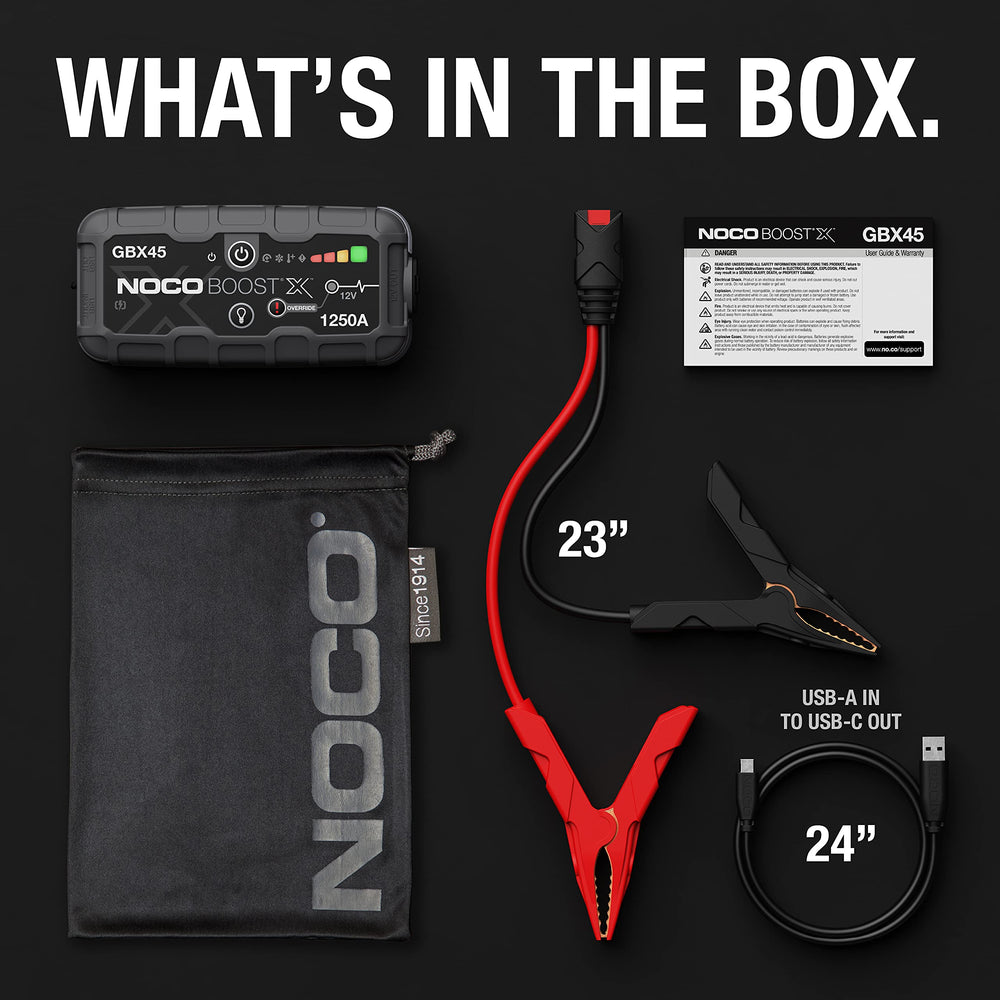 NOCO GBX45 bolsa de microfibra con accesorios, transporte organizado y protección