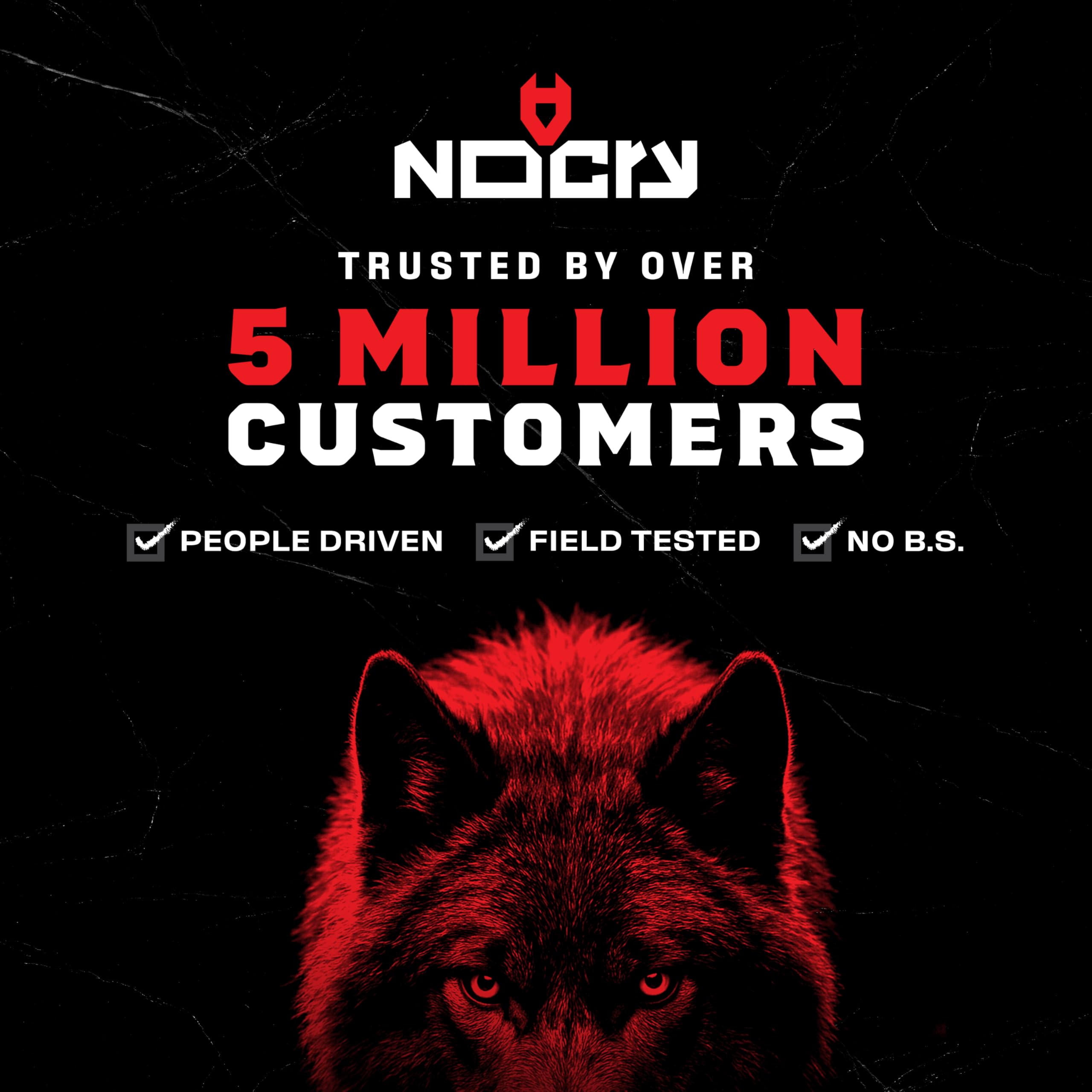 NoCry embalaje con etiqueta ANSI Z87.1 certificando la resistencia al impacto
