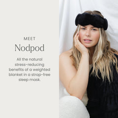 nodpod primer plano microfleece suave que ofrece comodidad y calor controlado