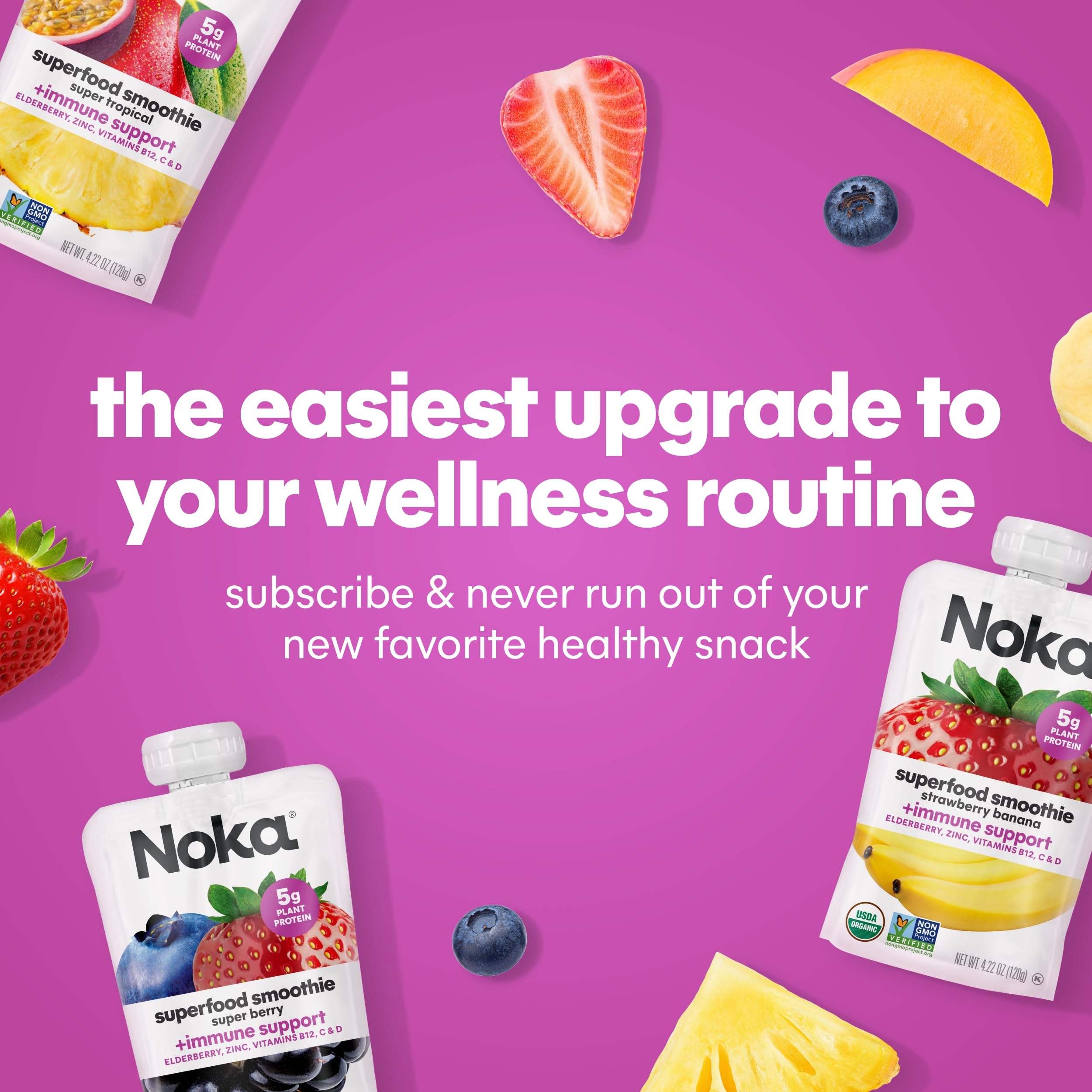 NOKA pack completo de 12 sobres mostrando almacenamiento compacto