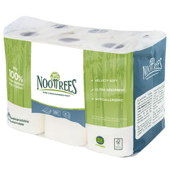 NooTrees rollo desplegado en uso demostrando absorción efectiva
