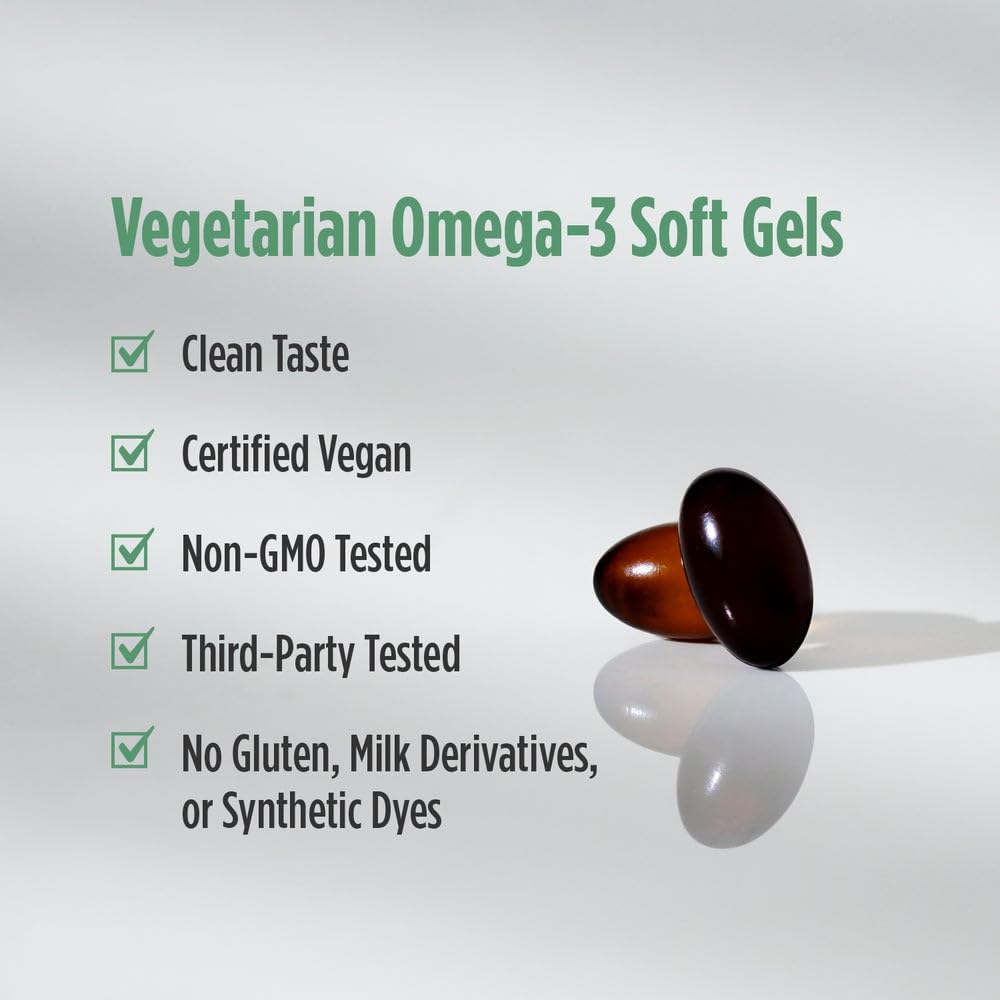 Nordic Naturals cápsula junto a una regla mostrando tamaño y dosificación