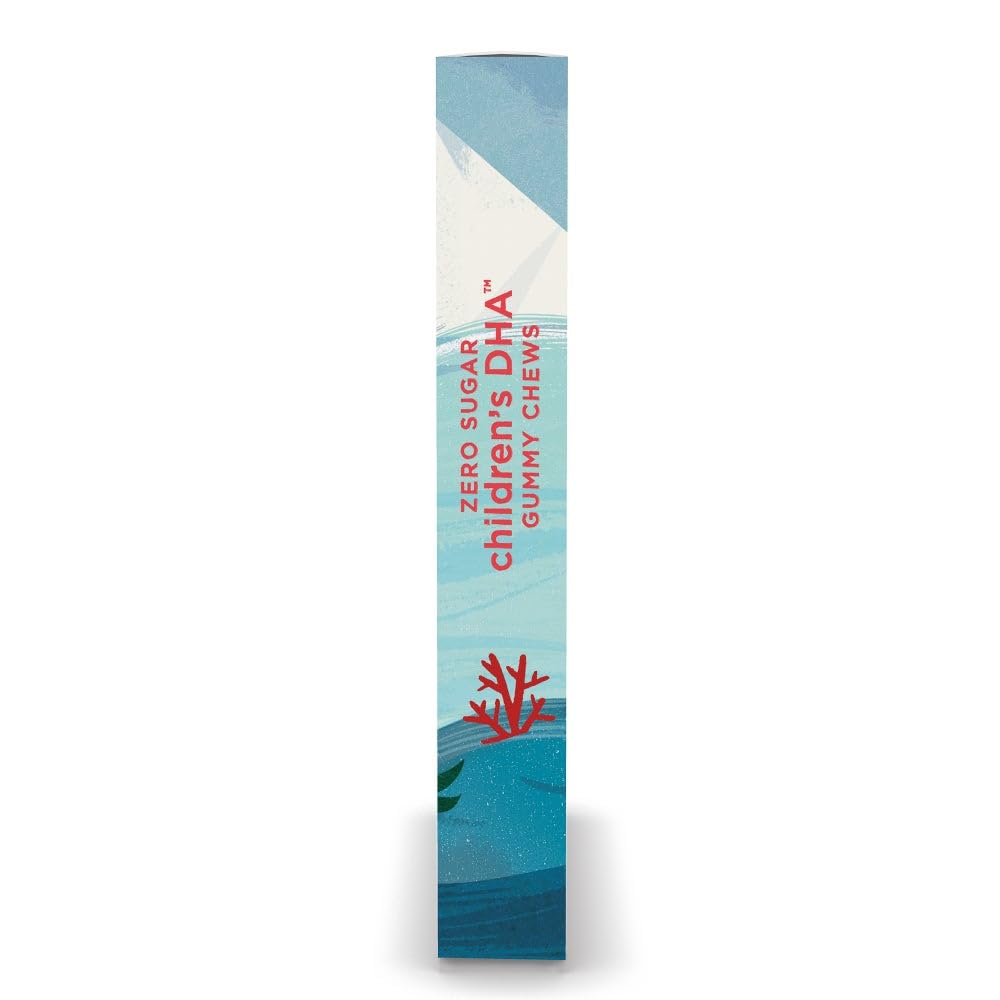 Nordic Naturals producto en ambiente tropical que sugiere sabor punch