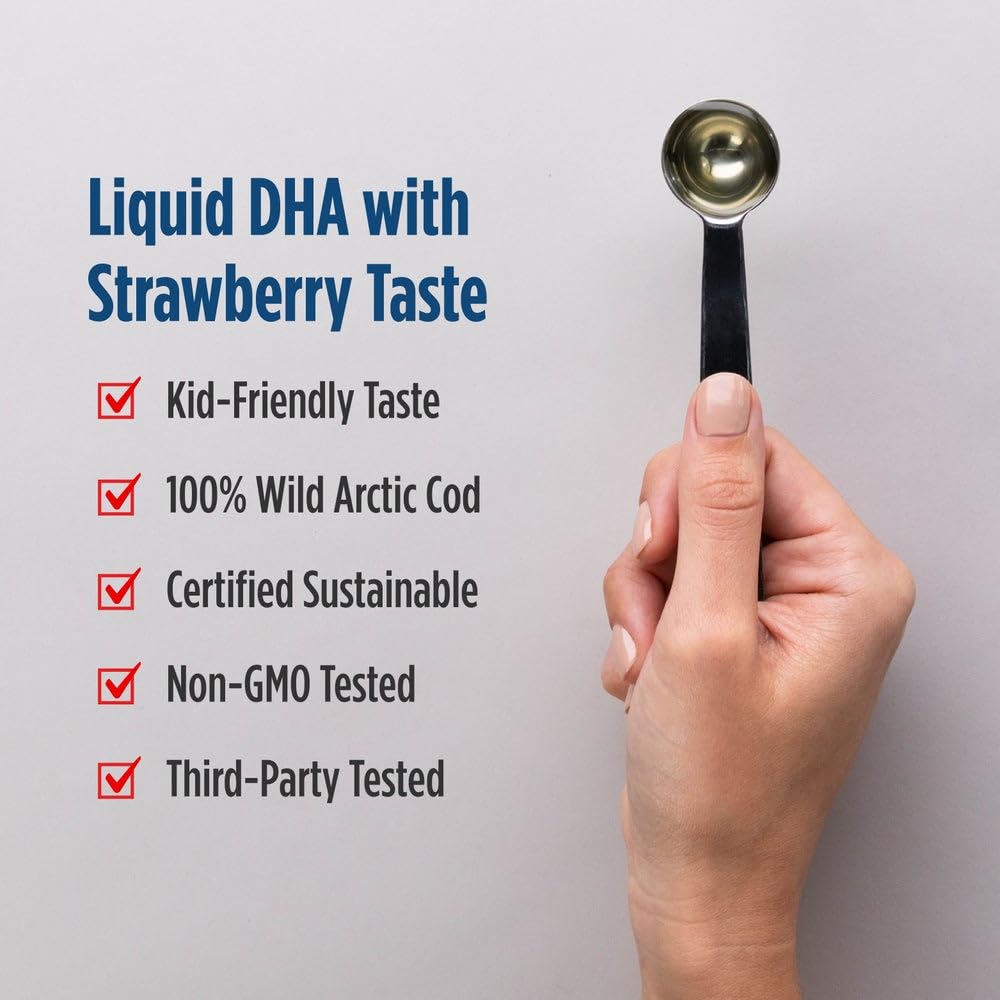 Nordic Naturals etiqueta con detalles de ingredientes y pureza