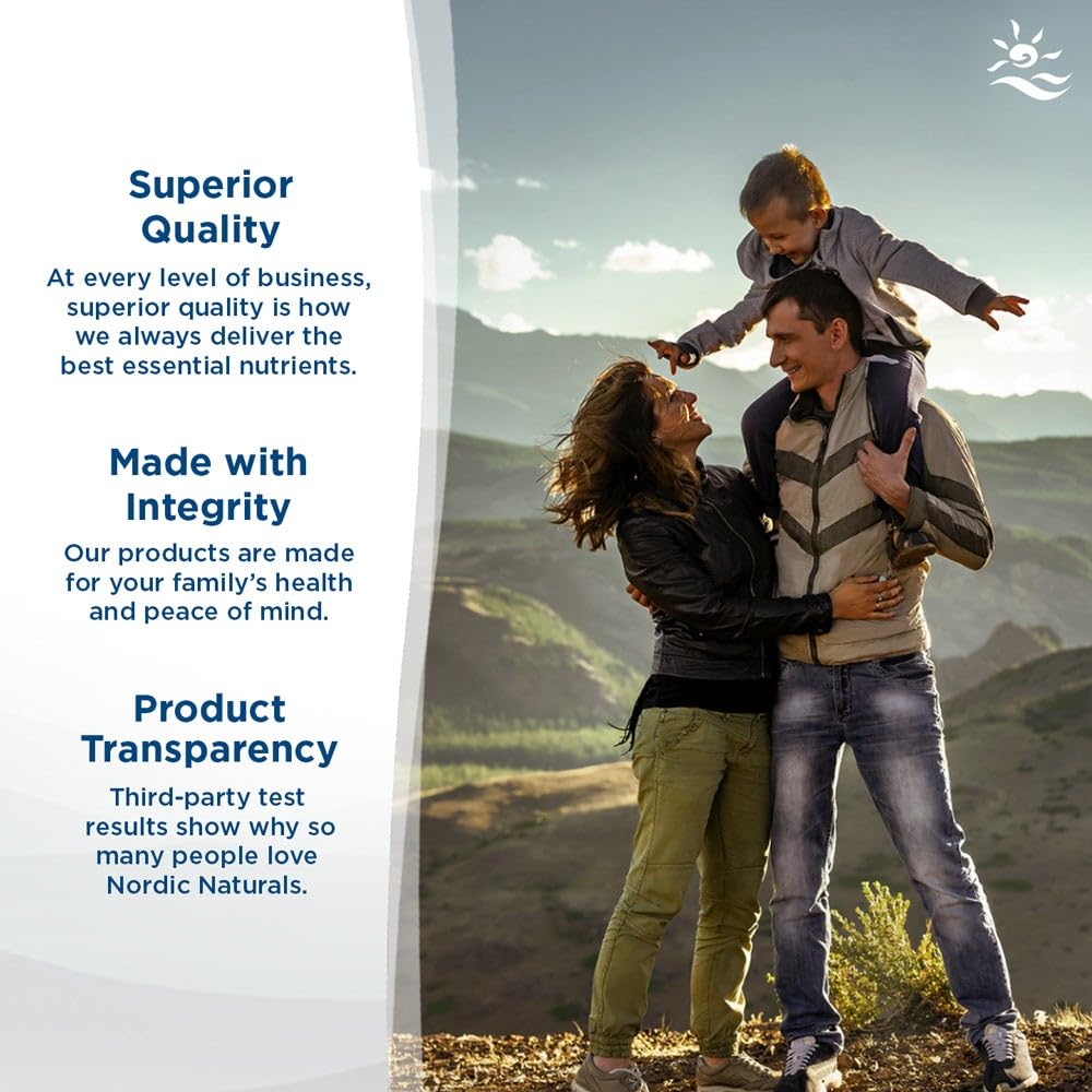 Nordic Naturals comparación de tamaño de la tableta para referencia de dosificación