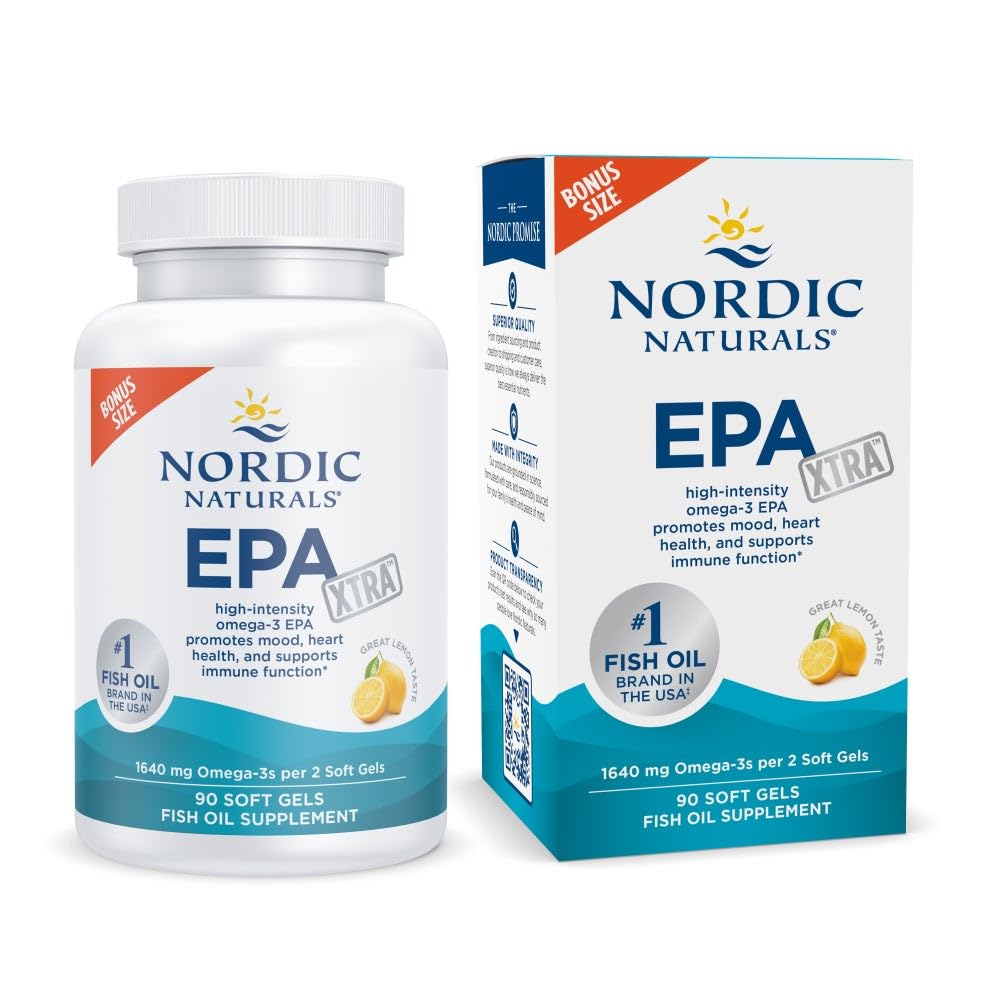 Nordic Naturals envase frontal mostrando cápsulas y beneficio bienestar