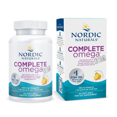 Nordic Naturals frente del empaque mostrando el envase y beneficios