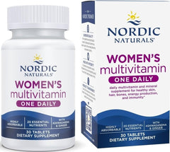 Nordic Naturals frente del envase mostrando la marca y facilidad de uso