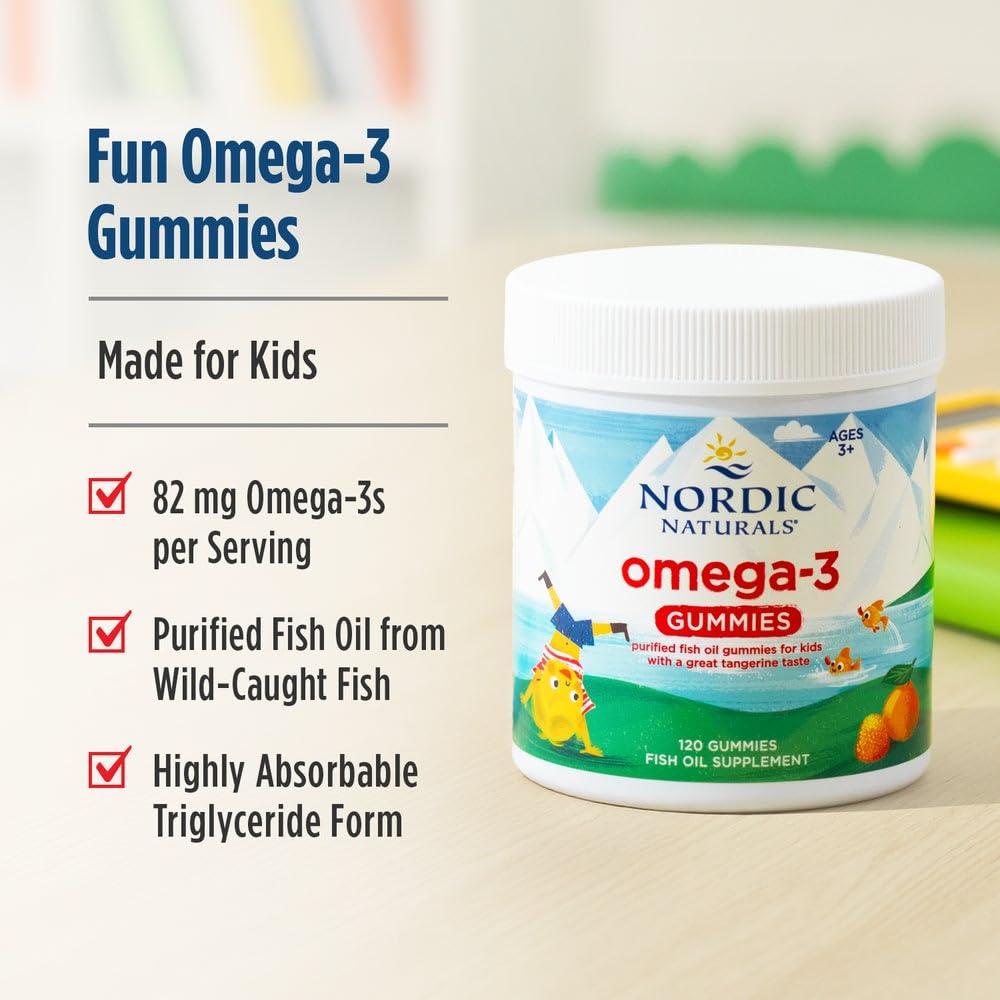 Nordic Naturals gomitas en cuchara listas para tomar, comodidad diaria