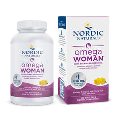 Nordic Naturals frasco frente muestra 120 cápsulas y claridad de beneficios