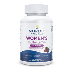 Nordic Naturals envase frontal de gomitas multivitamínicas con beneficio conveniencia