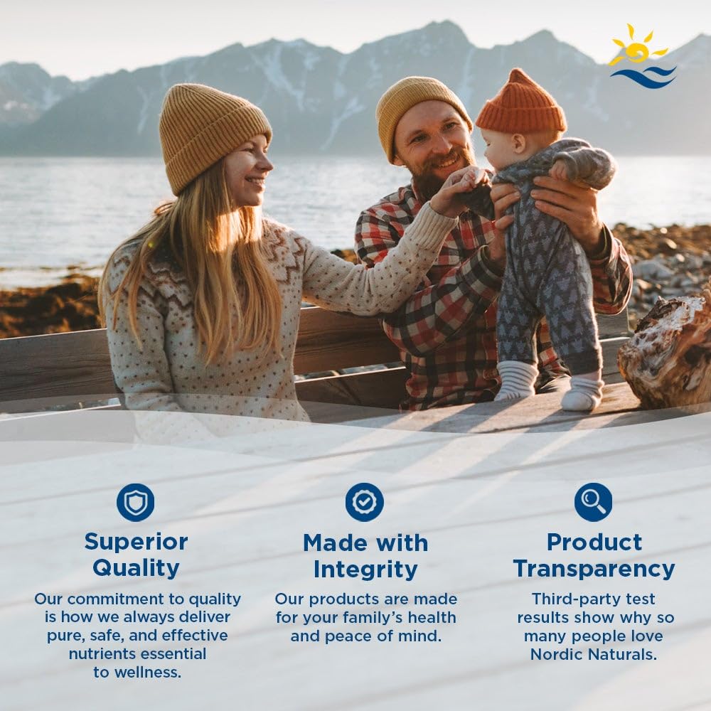 Nordic Naturals etiqueta legible con ingredientes y concentración