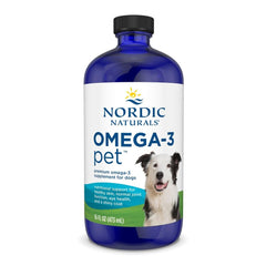 Nordic Naturals botella frontal mostrando etiqueta y beneficios