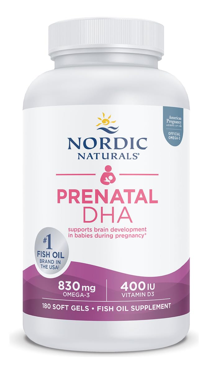 Nordic Naturals etiqueta nutricional visible con datos de omega‑3