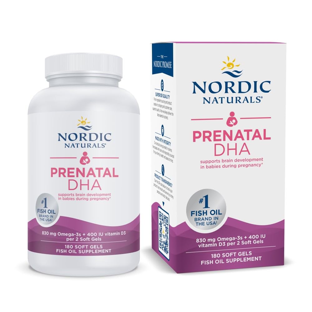 Nordic Naturals frente del envase mostrando cantidad y beneficios