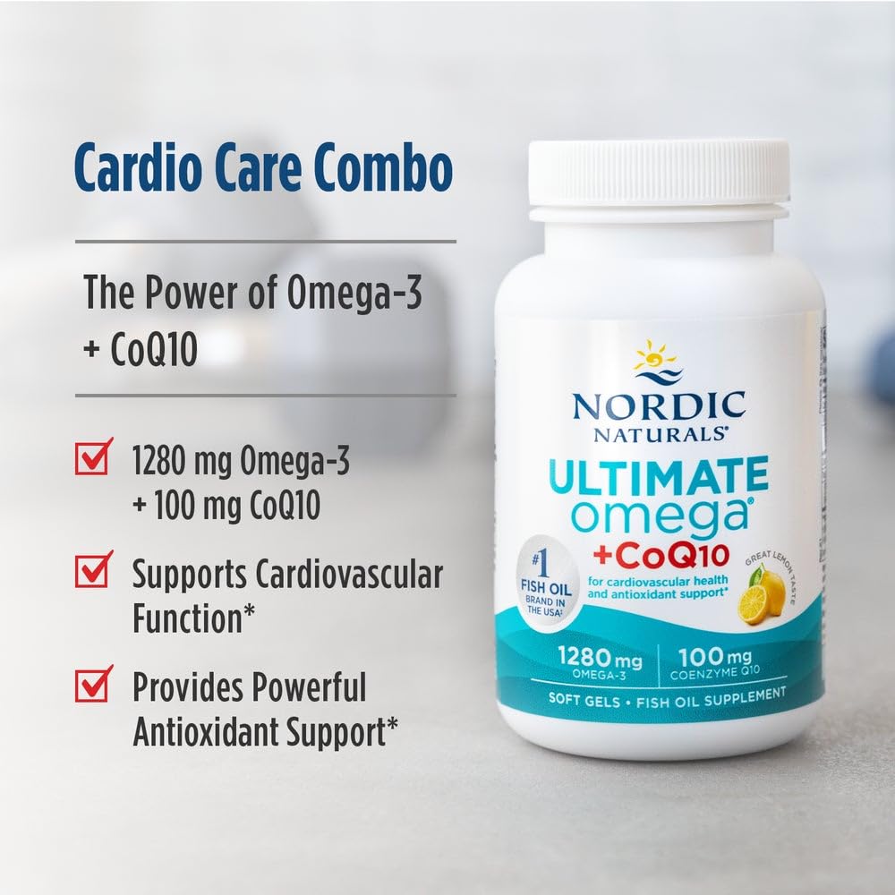 Nordic Naturals comparación de tamaño de cápsula junto a una moneda