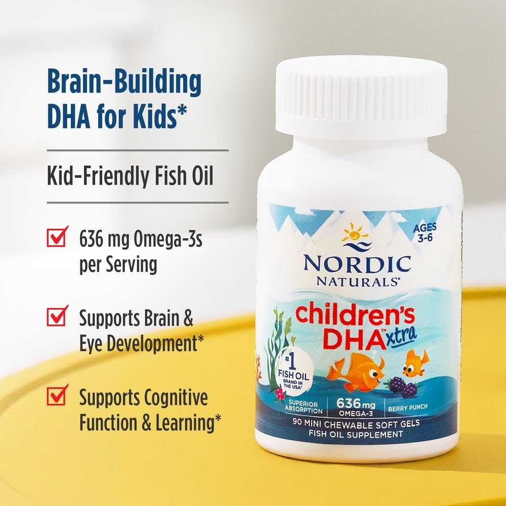 Nordic Naturals textura Berry Punch sugerida para mejor aceptación