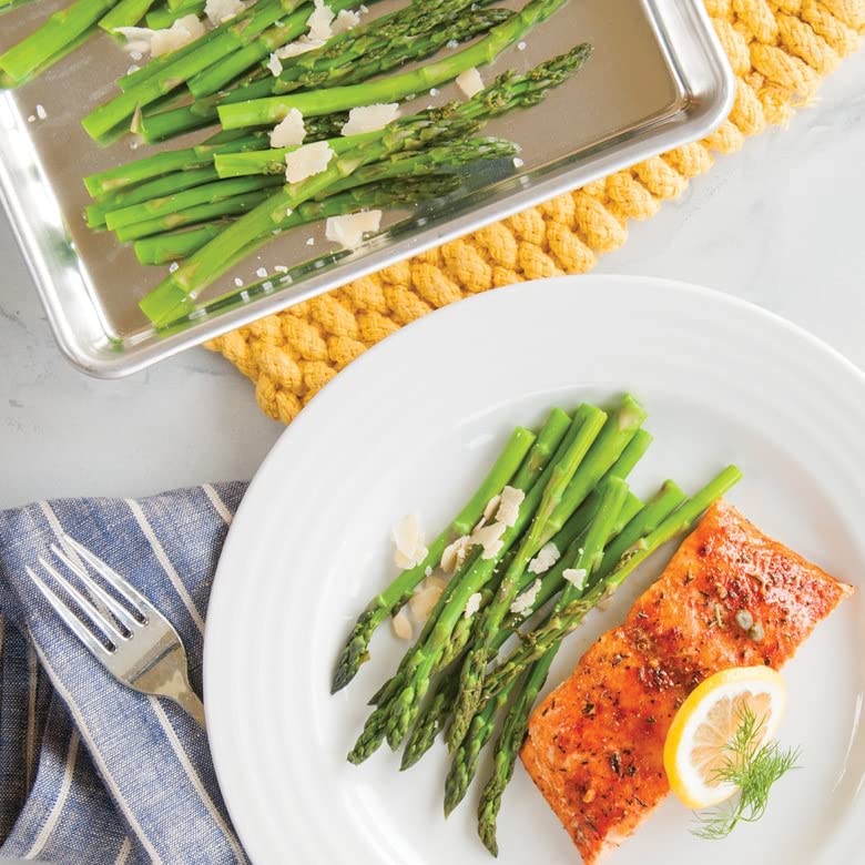Nordic Ware bandeja usada para empanizar alimentos, facilita preparación