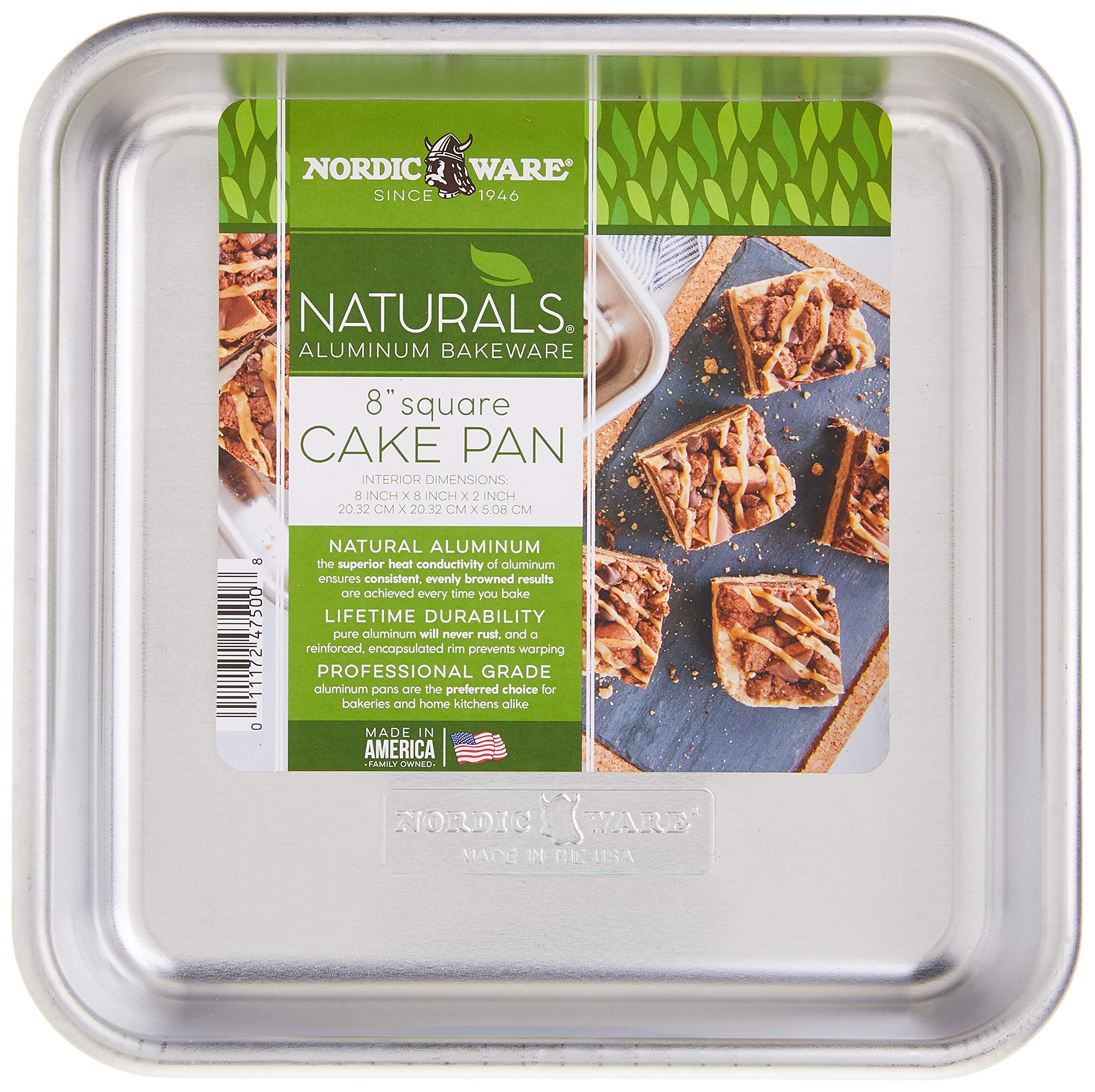 Nordic Ware etiqueta Made in USA que garantiza calidad y fabricación