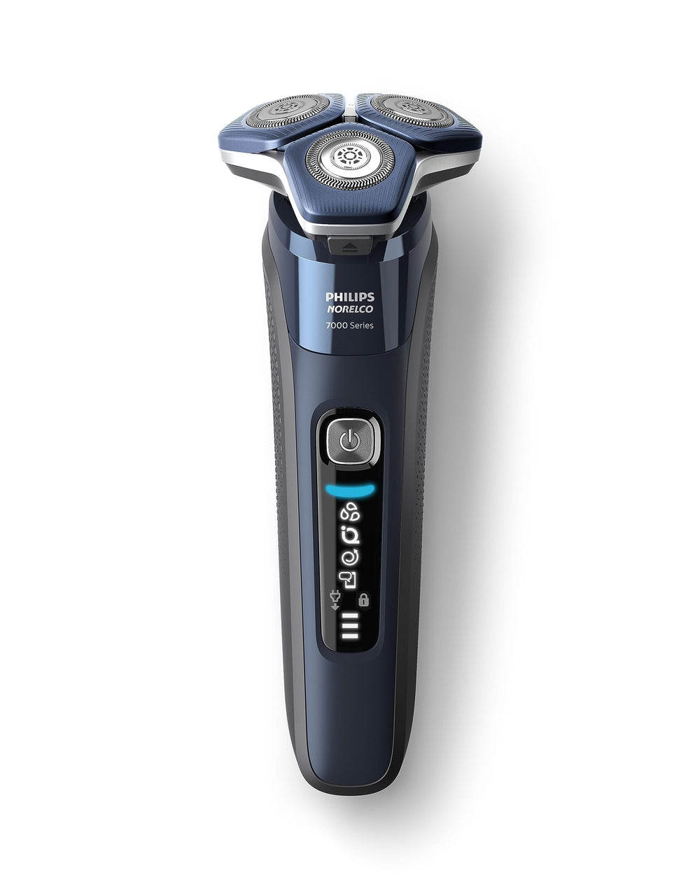 Norelco 7800 cabezas flexibles 360 grados para adaptación a contornos faciales
