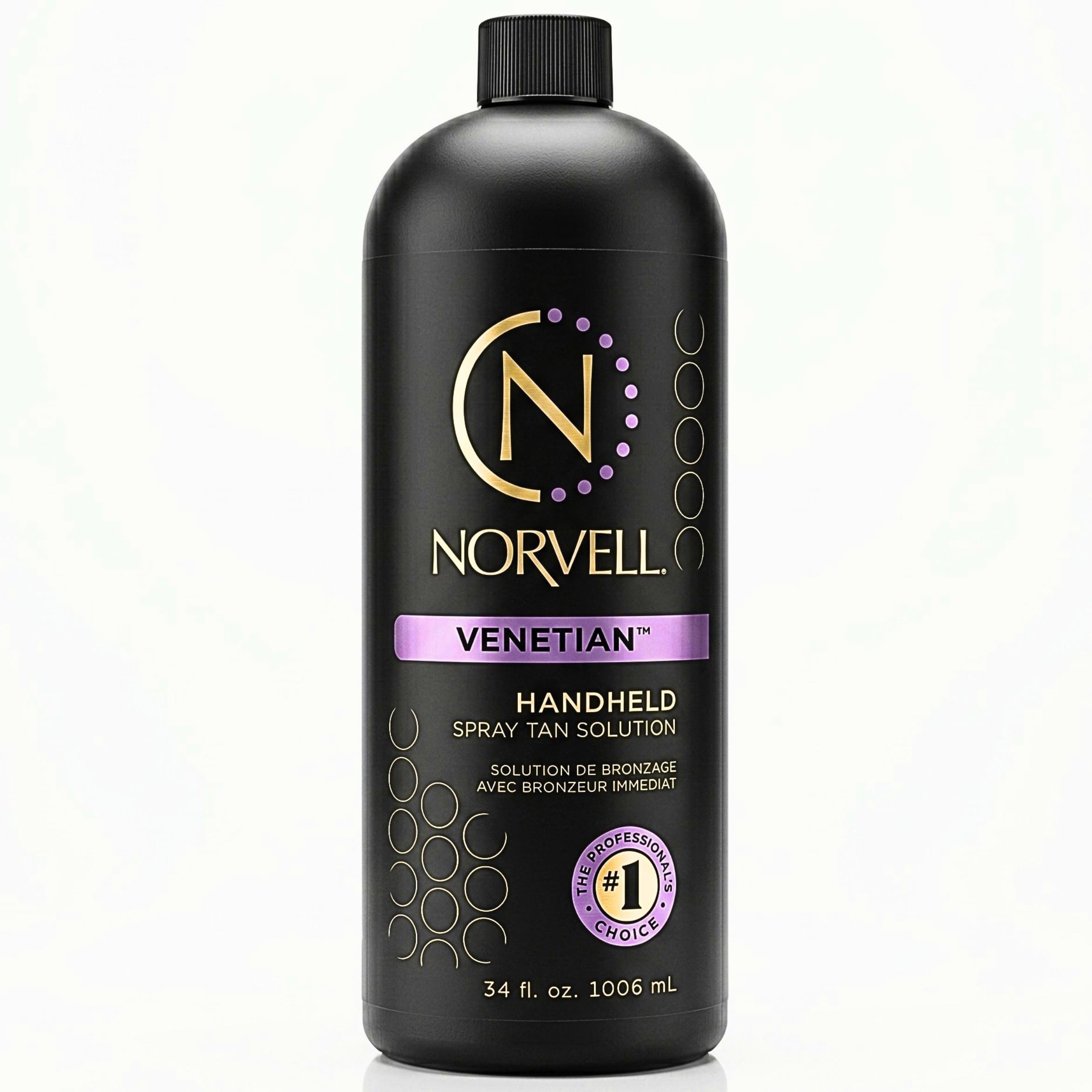 Norvell botella frontal mostrando la presentación profesional y acabado premium