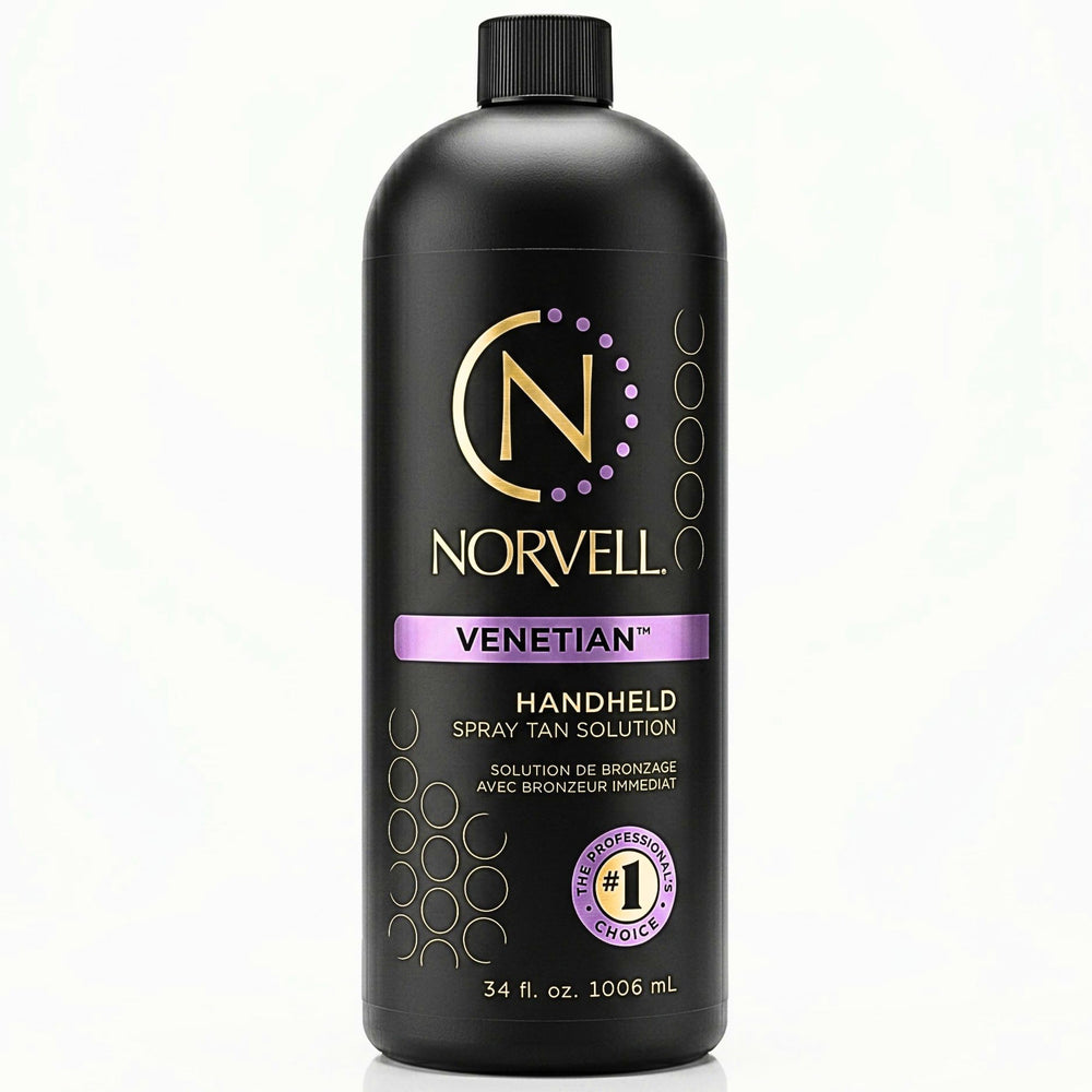 Norvell botella frontal mostrando la presentación profesional y acabado premium