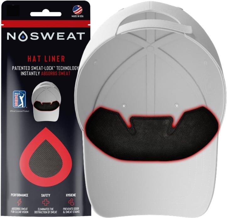 No Sweat textura absorbente cercana que muestra absorción eficaz