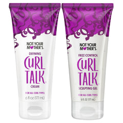 Not Your Mother's frontal del envase que muestra la marca y control del frizz