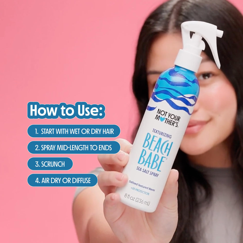Not Your Mother's uso sobre cabello húmedo, ayuda a crear ondas naturales