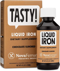 NovaFerrum front packaging showing bottle and label for easy identification and trust