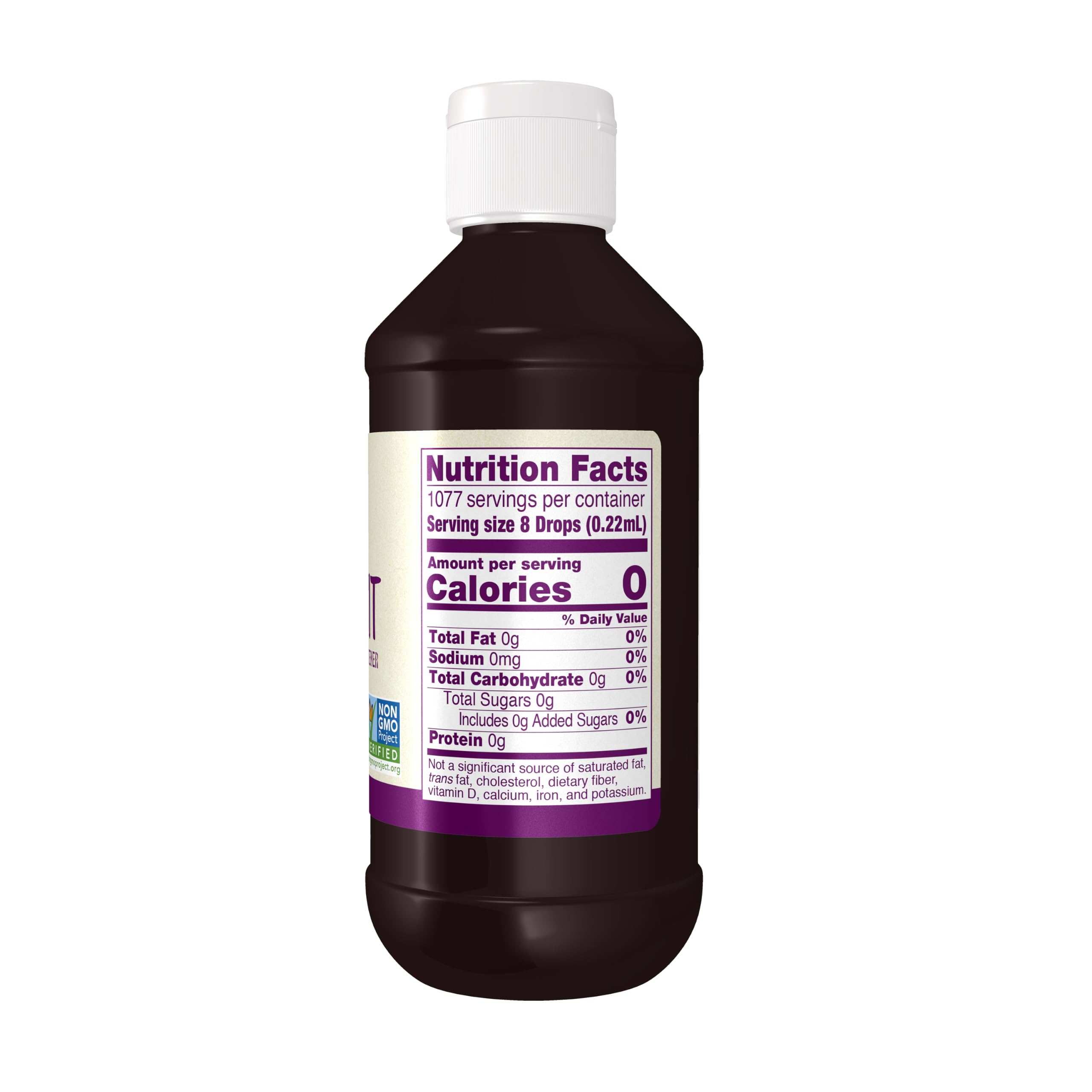 NOW Foods detalle del gotero mostrando control de dosis y uso preciso