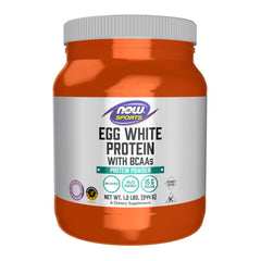 NOW Foods envase frontal mostrando 1.2 lb y beneficio de proteína pura