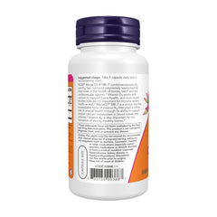 NOW Foods Mega D-3 & MK-7 supplement facts label showing ingredients for transparency