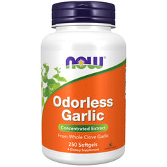 NOW Foods vista frontal del envase mostrando 250 perlas y marca