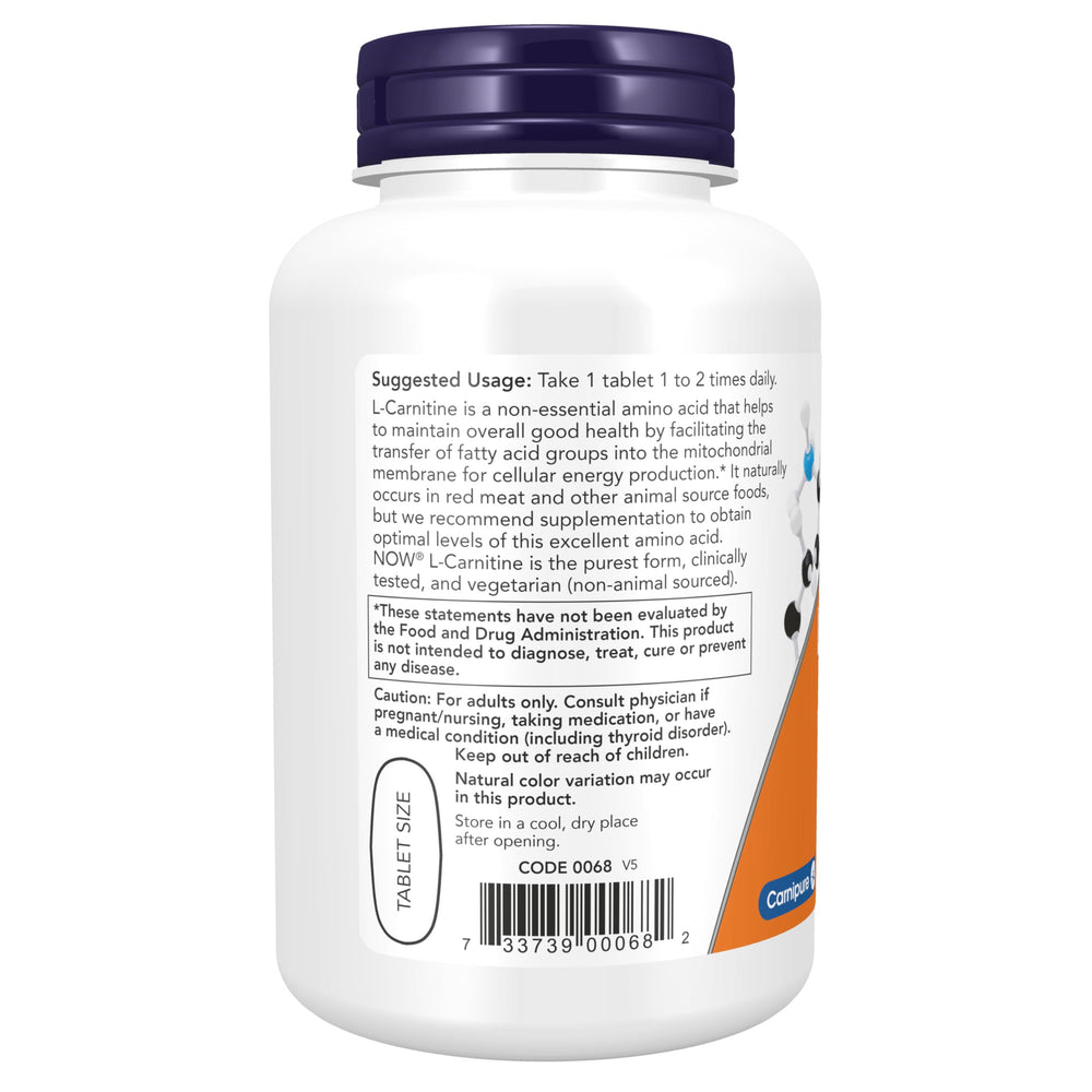 NOW Foods etiqueta trasera con información nutricional, transparencia y trazabilidad