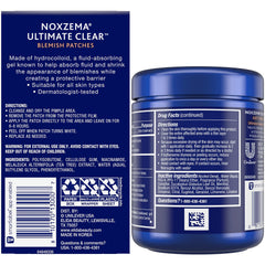 Noxzema parches detalle textura hidrocoloide para absorber mejor