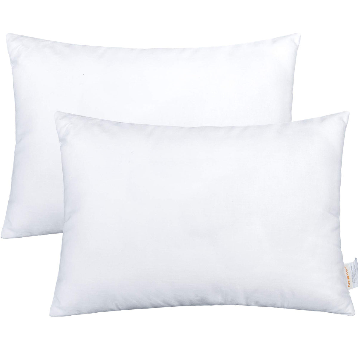 NTBAY imagen frontal del pack de dos almohadas ideal para siestas