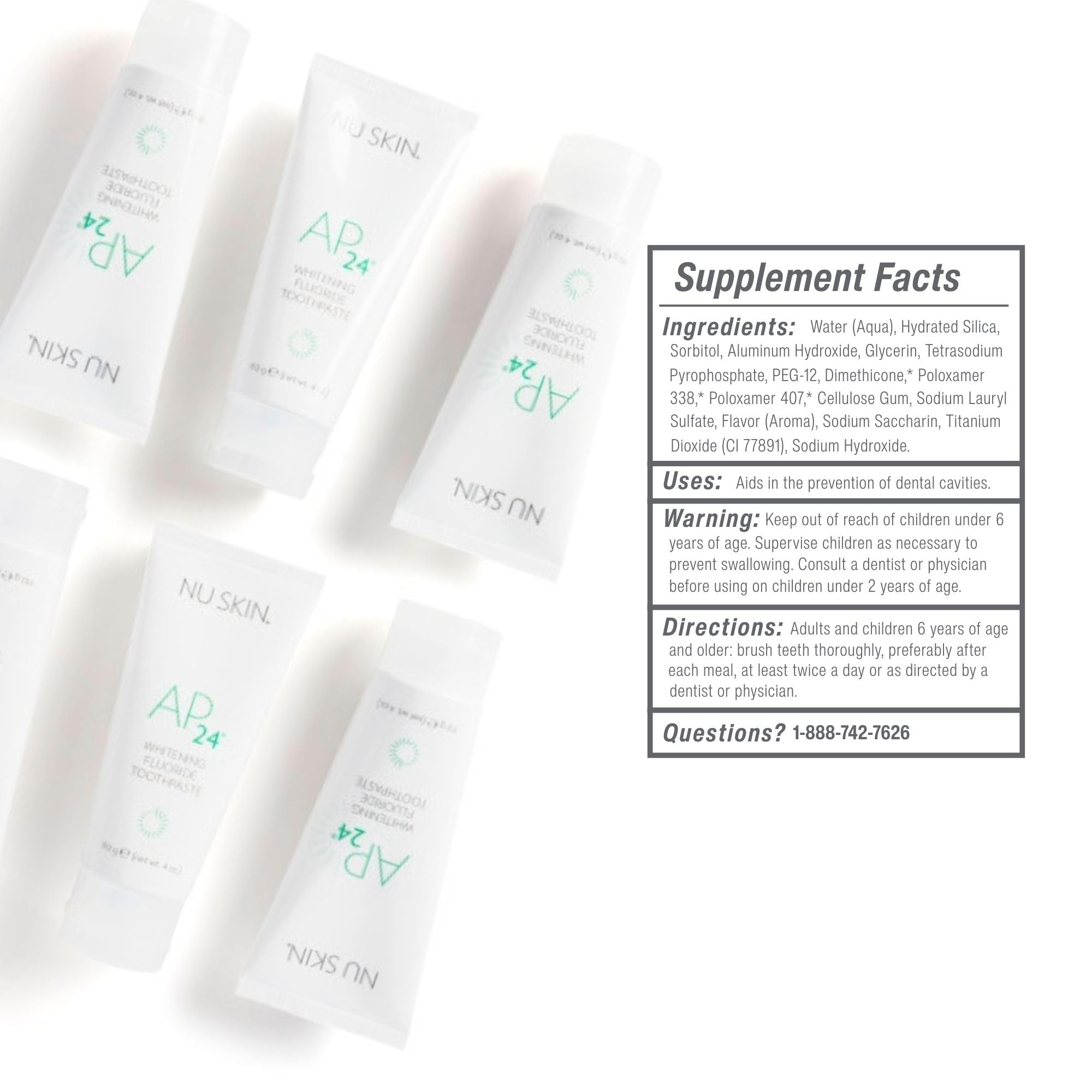 Nu Skin persona sonriendo tras uso que resalta confianza y brillo
