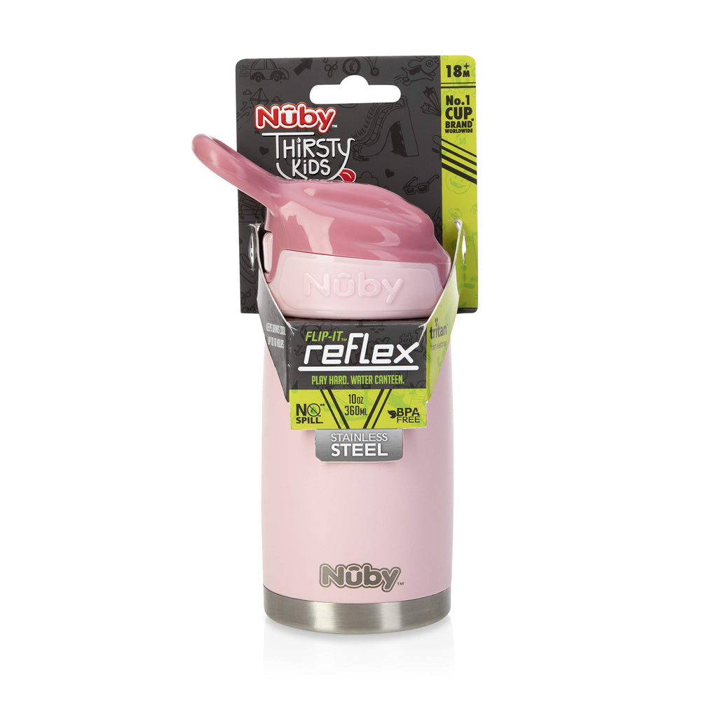 Nuby vaso con bebida fría, mantiene frescura hasta 10 horas