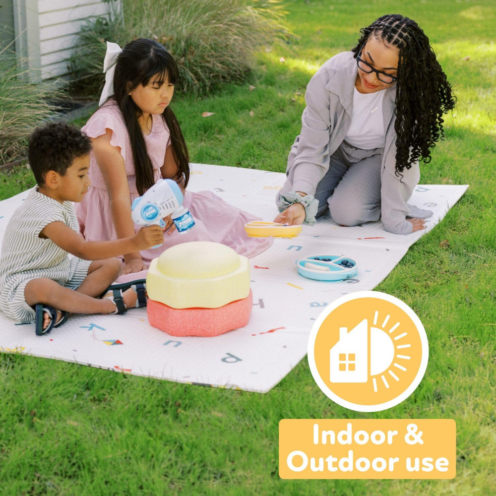 Nuby entorno familiar sala, crea área segura y acogedora para niños