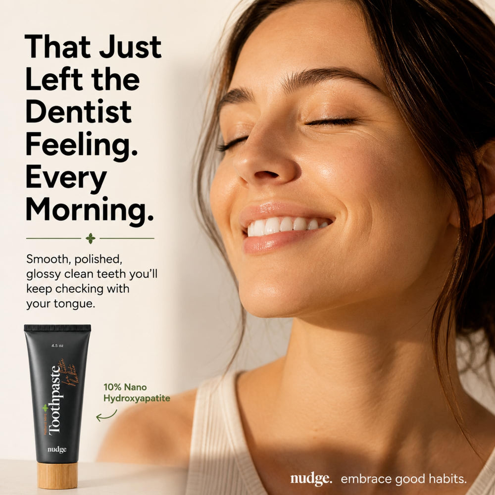 Nudge en baño moderno mostrando uso cotidiano y estética premium