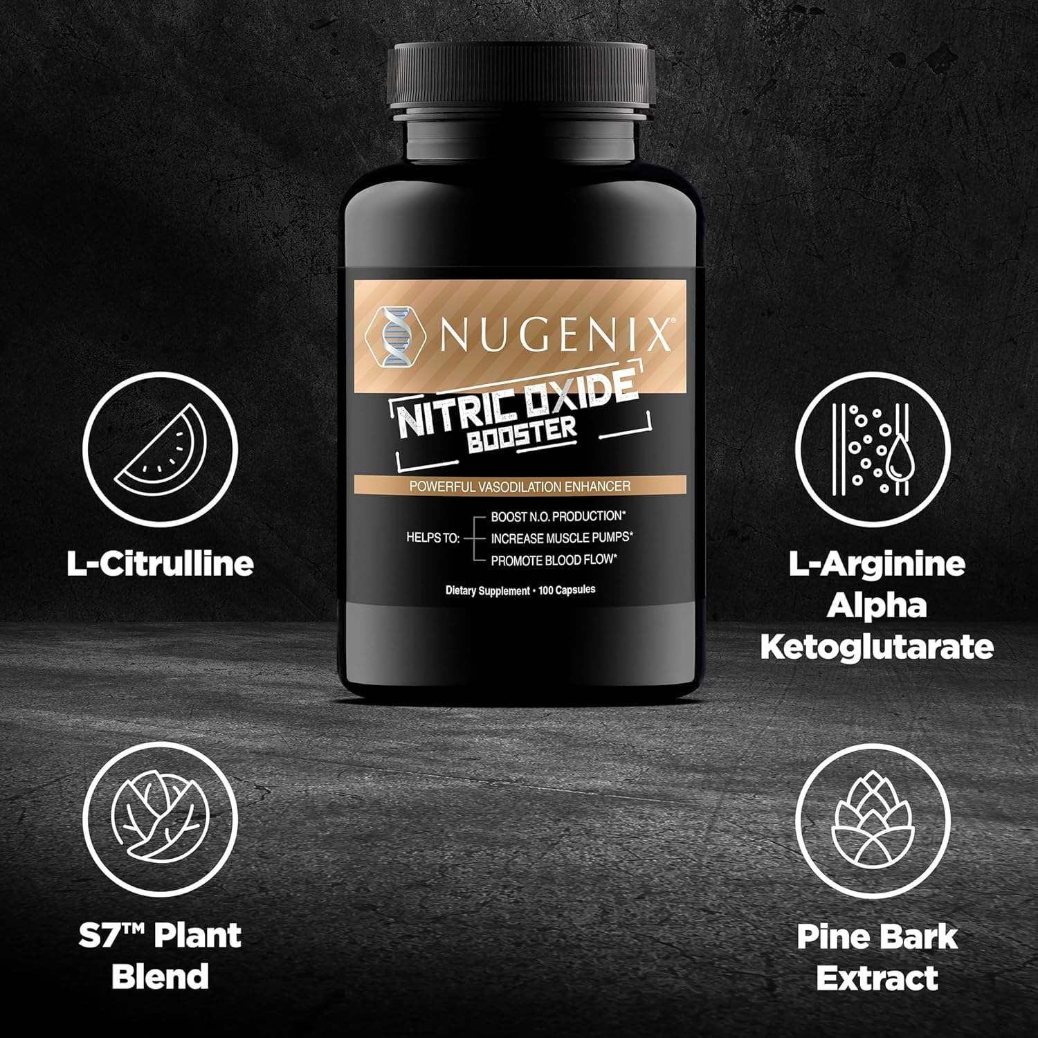 Nugenix en uso antes de entrenar para mejores sensaciones de bombeo