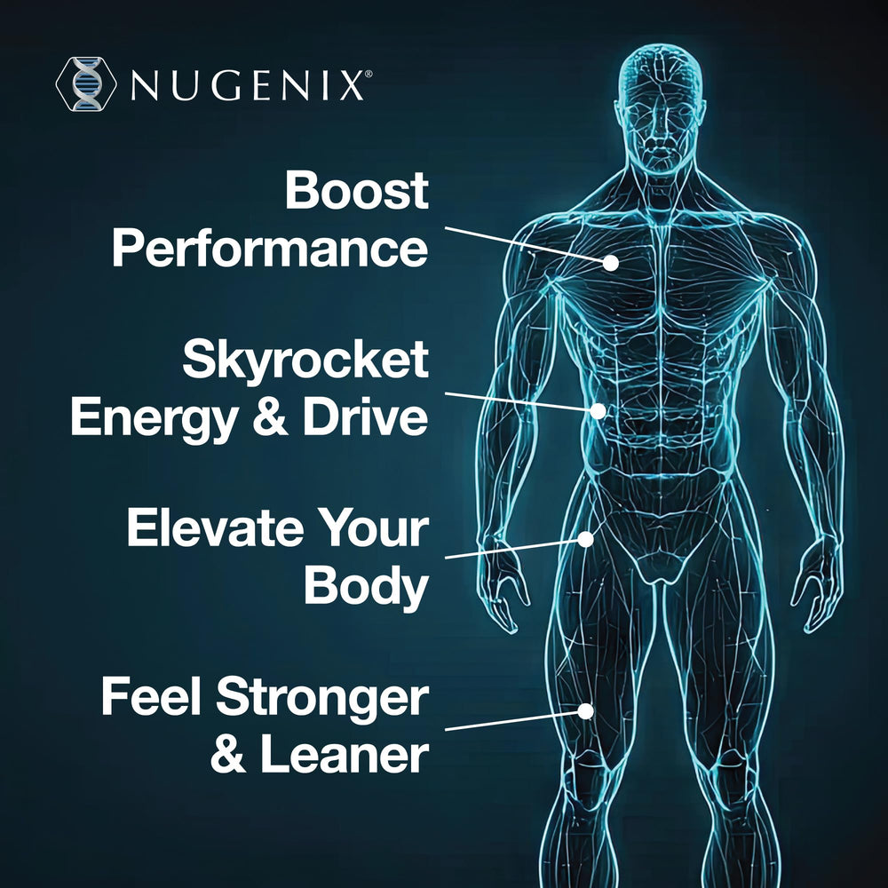 Nugenix Total-T primer plano de cápsula mostrando textura y fácil ingestión